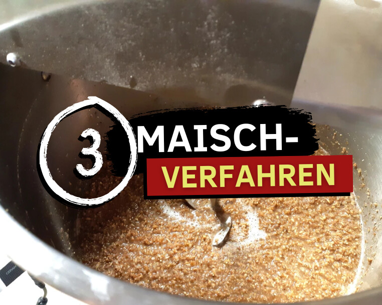 maischverfahren einstufige infusion dekoktion