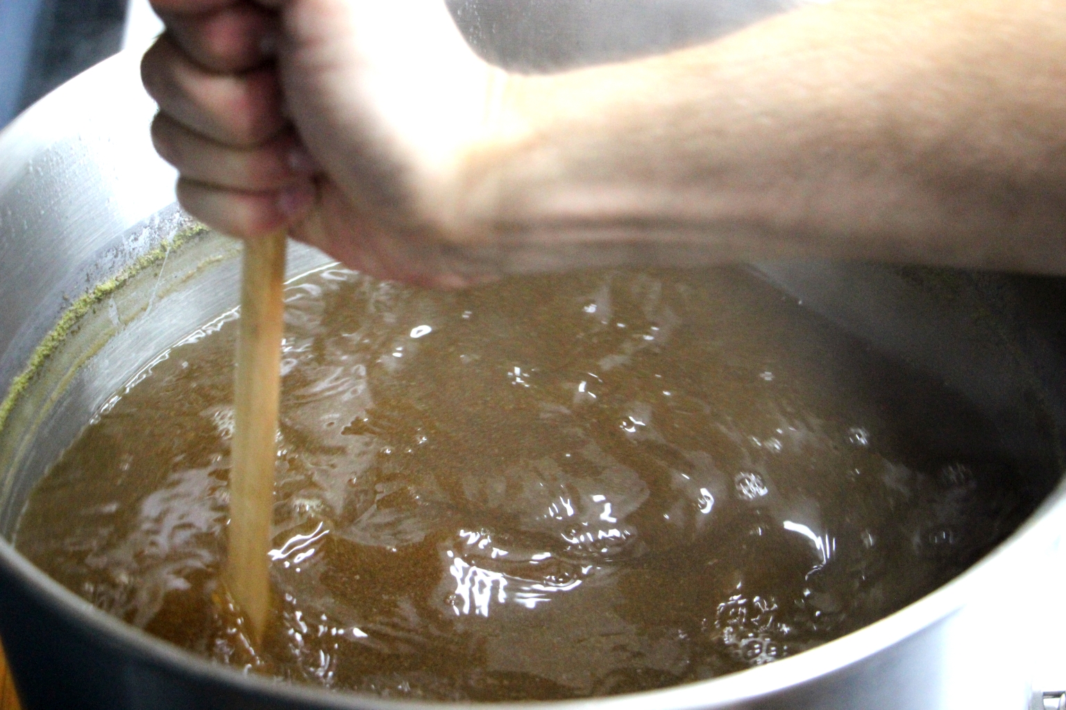 Der Whirlpool für die Sediment-Abscheidung