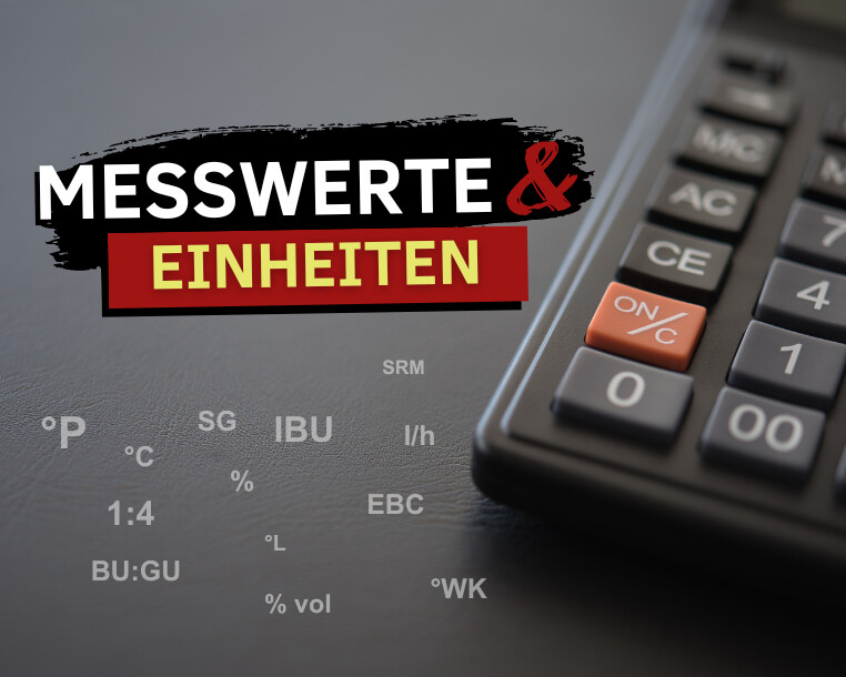 messwerte und einheiten beim bierbrauen