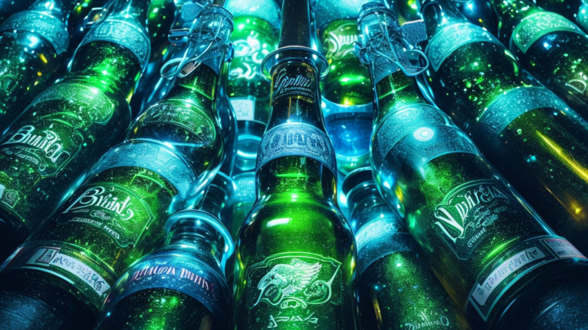 Bier Etiketten mit KI