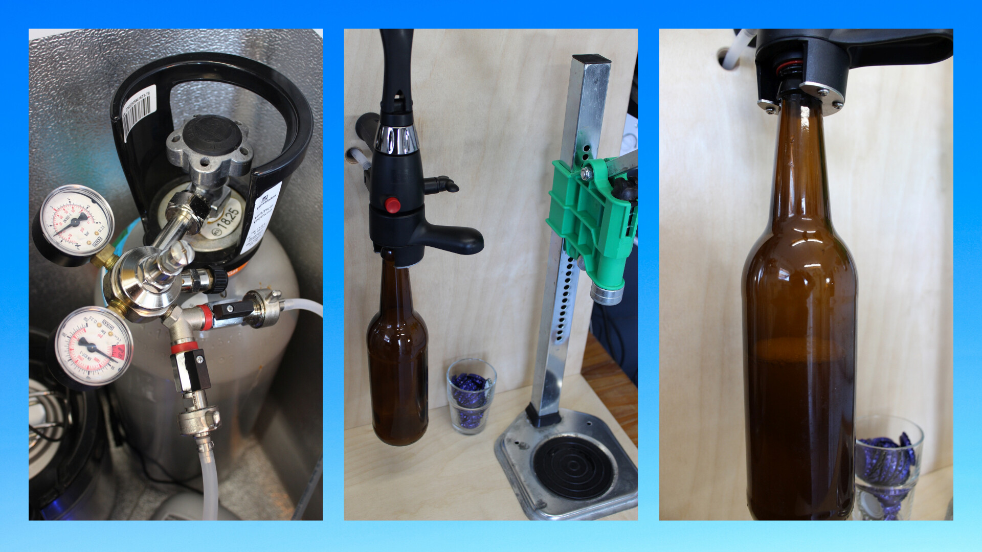 Bier abfüllen, Karbonisierung und Flaschengärung mit CO2