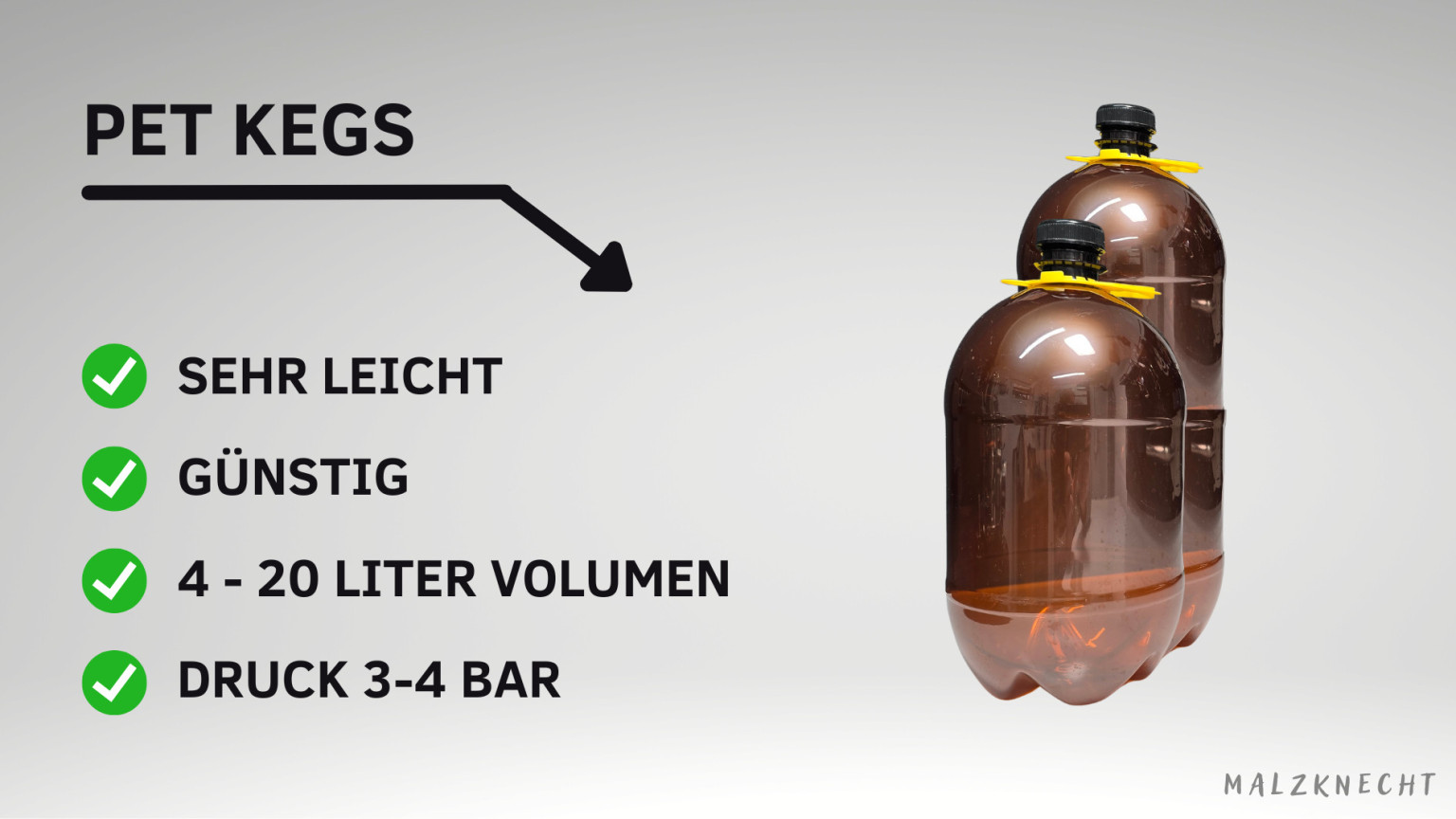 Oxebar PET Kegs für Hobbybrauer