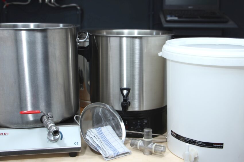 Bier brauen Ausrüstung für Hobbybrauer