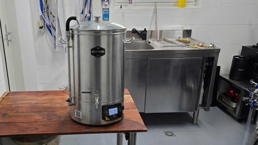 Brewmonk in der Brauerei