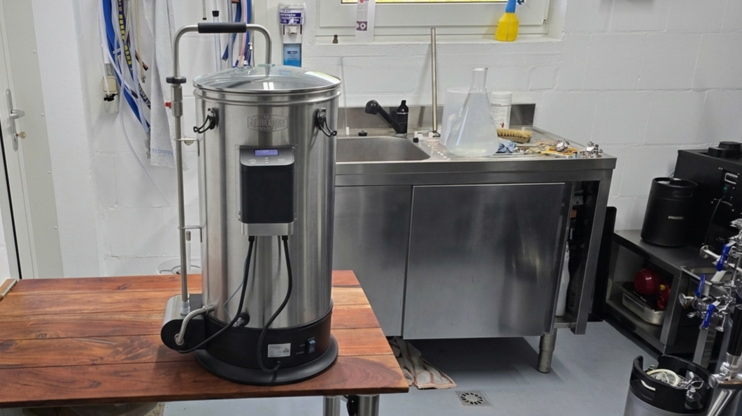 Grainfather G30 in der Brauerei
